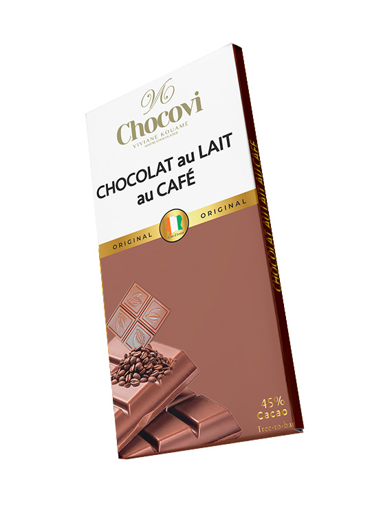 Tablette Chocolat au Lait au Café