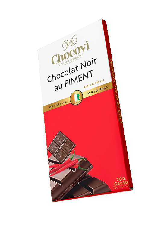 Tablette Chocolat Noir au PIMENT